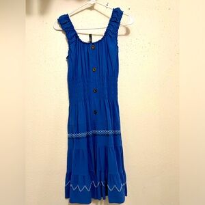 Lapis petite small jean denim dress.
